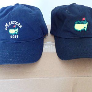 1 New + 1 Used American Needle Masters Golf Hat - Black
